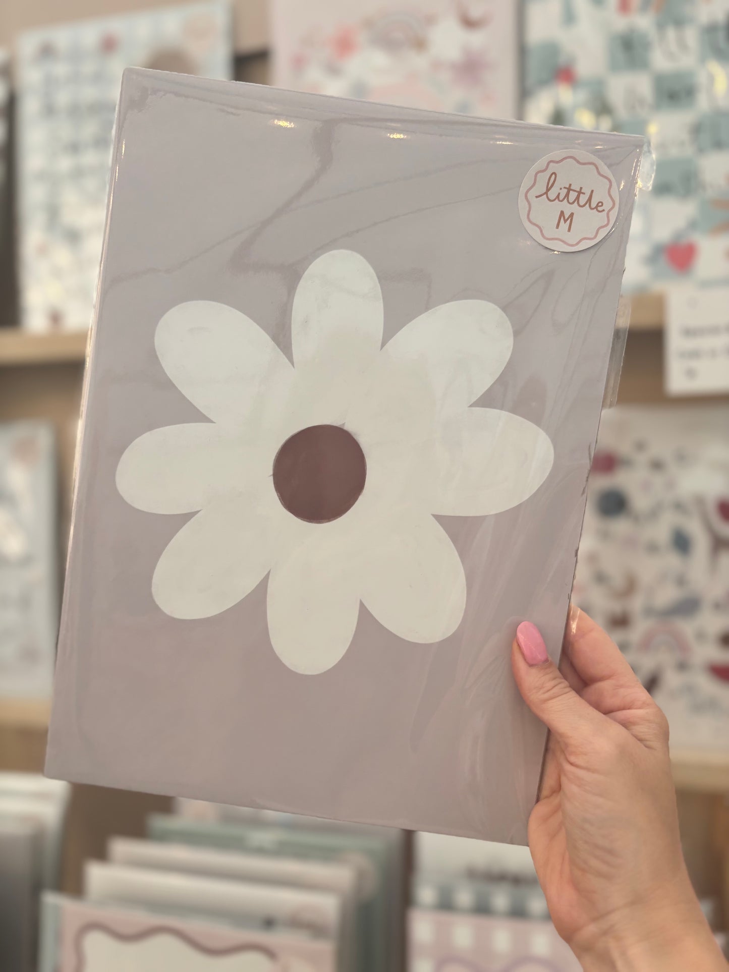 Large Daisy Print A4 Birthday Sale