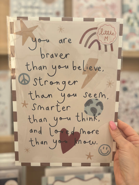 Braver Print A4/A3 Sample Sale