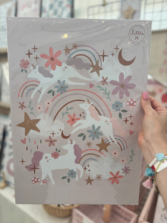 Unicorn pink Print A3 Birthday Sale