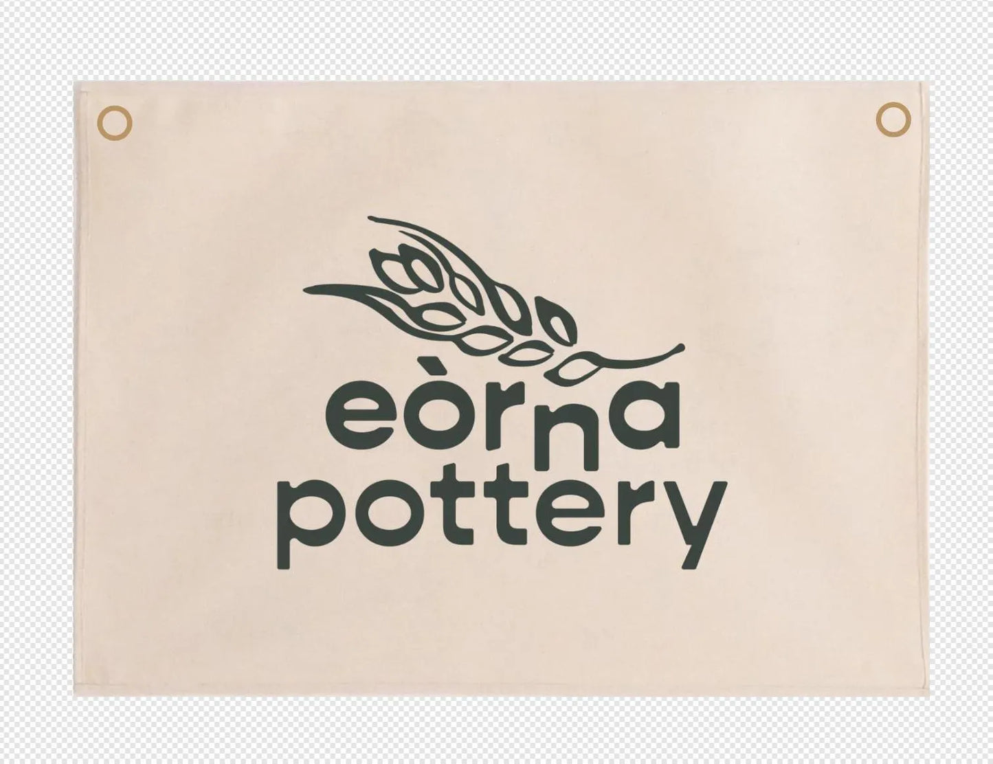 Logo banner - suitable for simple, one colour logos