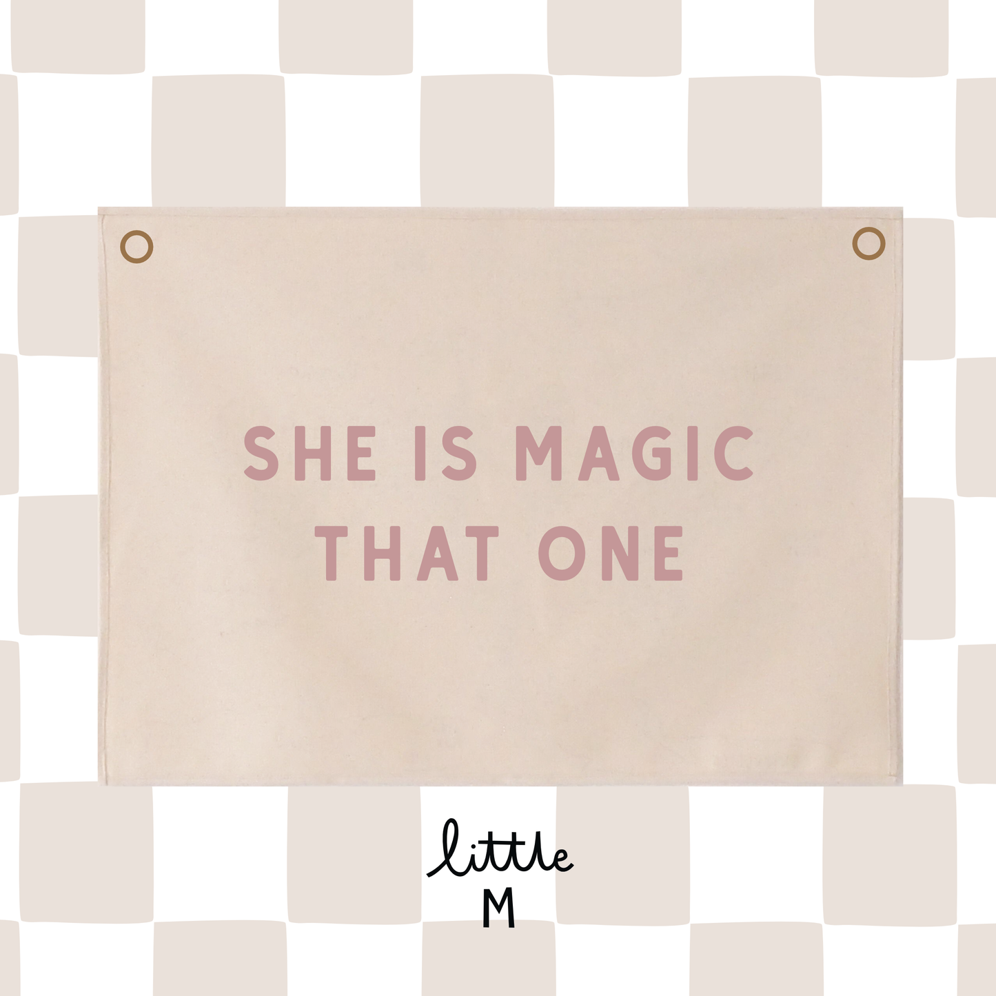 She Is Magic That One 50x70cm - more lettering colours available.