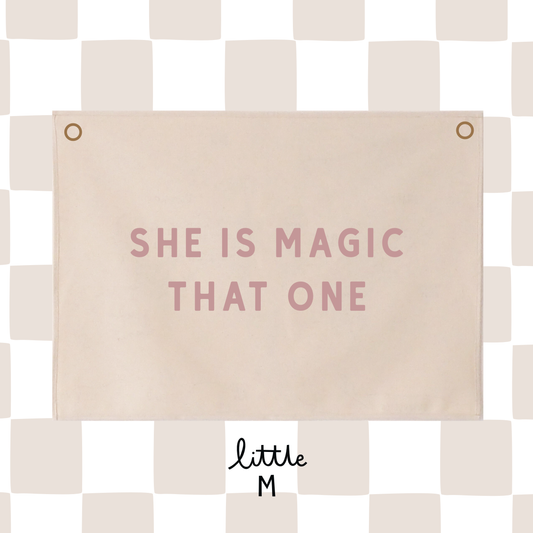 She Is Magic That One 50x70cm - more lettering colours available.