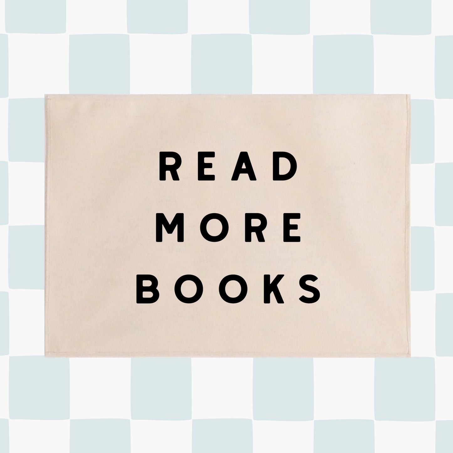 Read More Books 50x70cm - more lettering colours available.