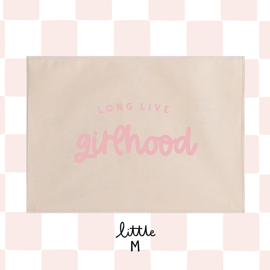 Long live girlhood wall hanging 50x70cm Sample Sale