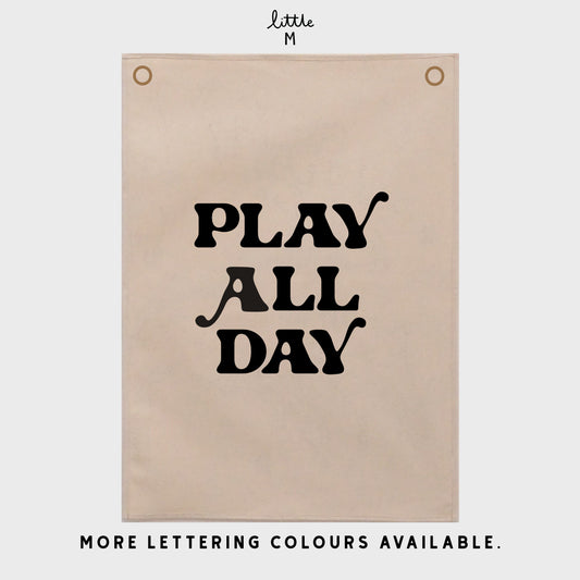 Play All Day Wall Hanging 50x70cm - more colours available