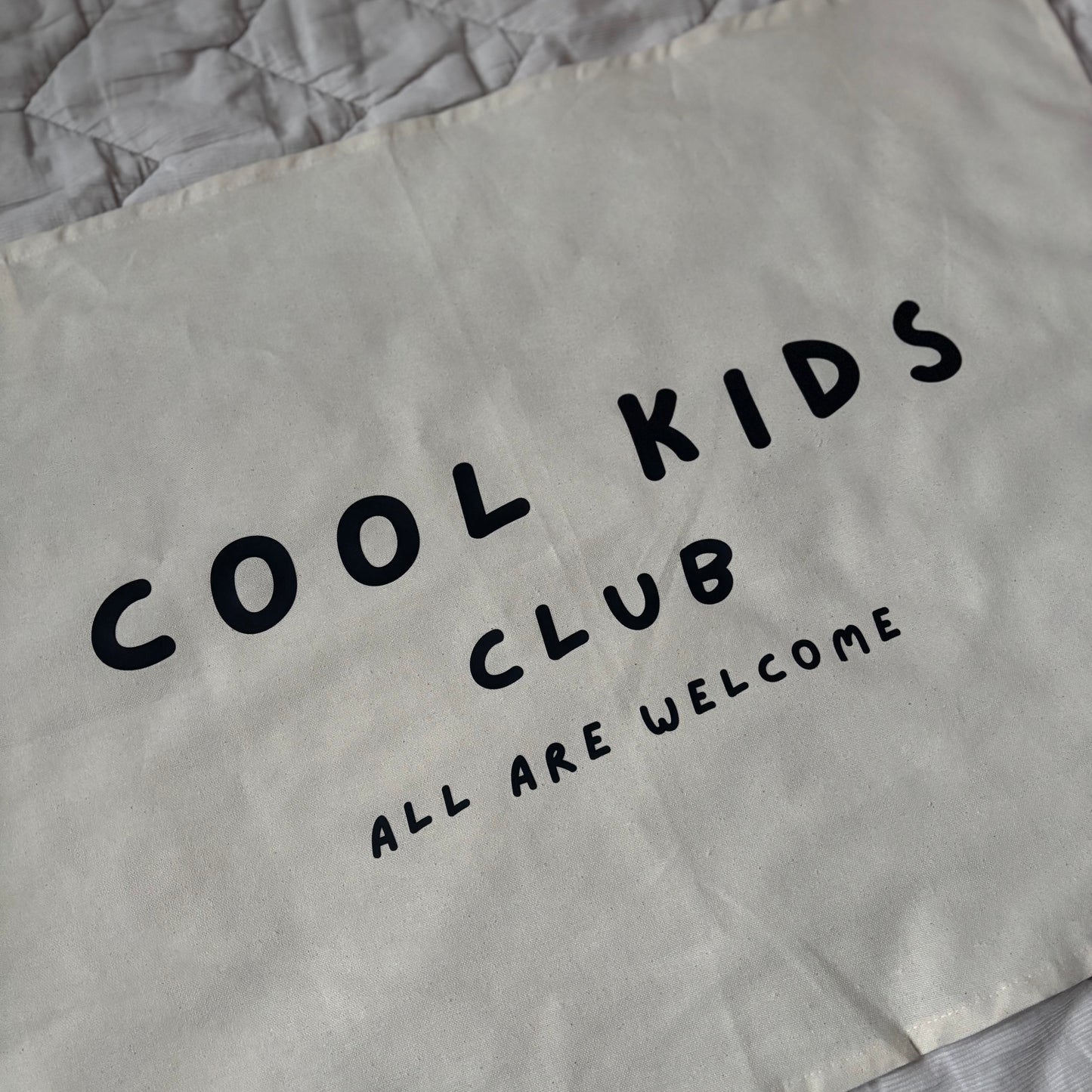 Cool kids club banner