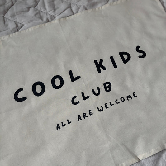 Cool kids club banner