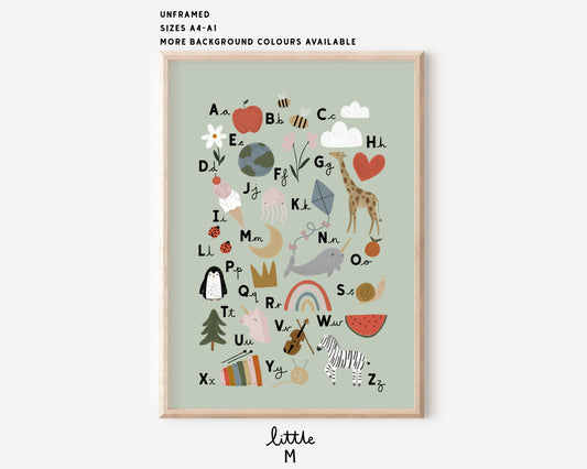 Alphabet Print