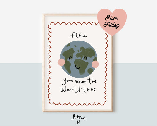 Fiver Friday A5 You mean the world to me/ us