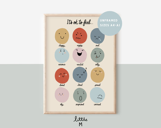 It’s Ok To Feel Print