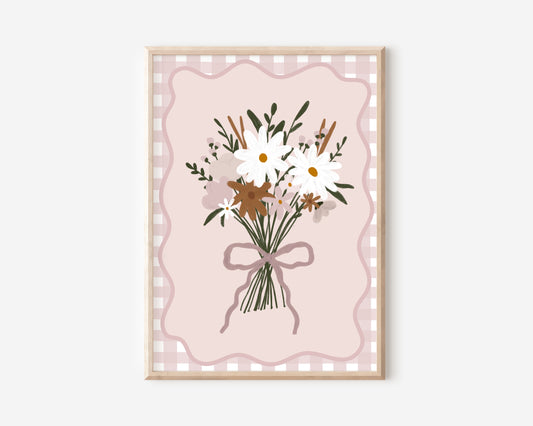 Flowers Print - can be personalised