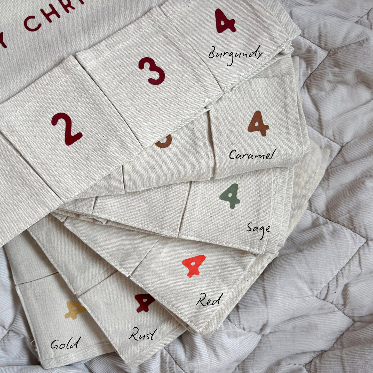 Personalised Advent Calendar Bold Version