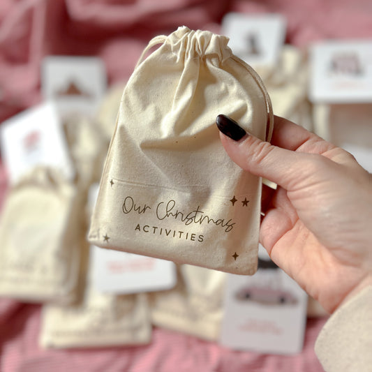 Christmas Activity Cards With Storage Bag - PREORDER