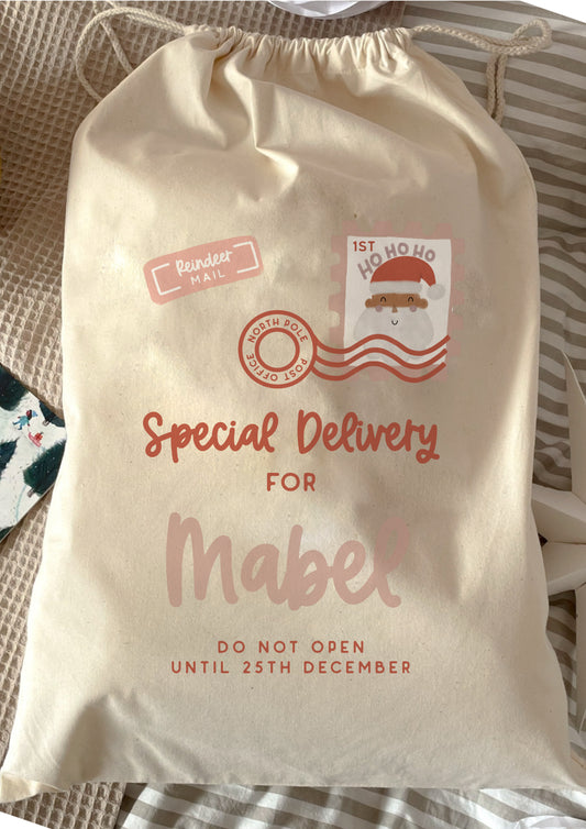 Special Delivery For Full Colour Santa Sack