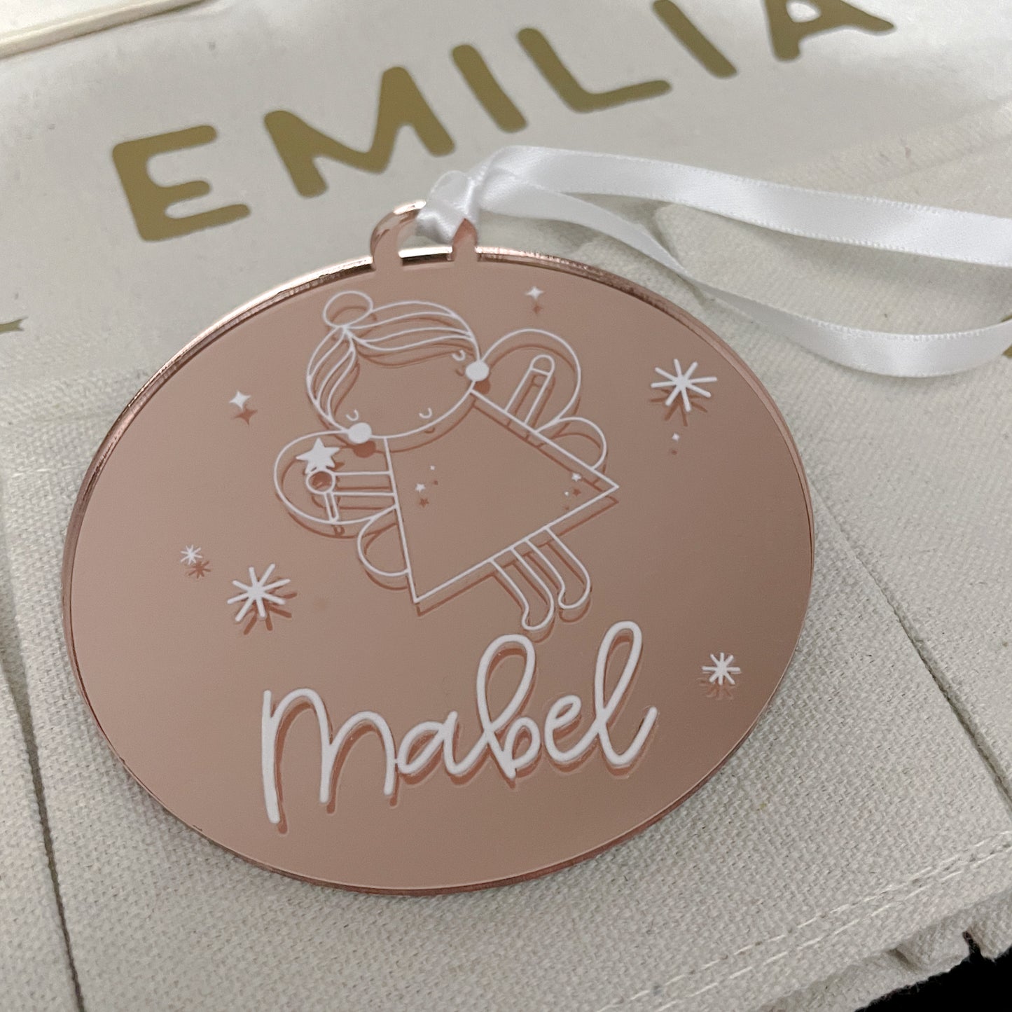 Personalised Fairy Bauble