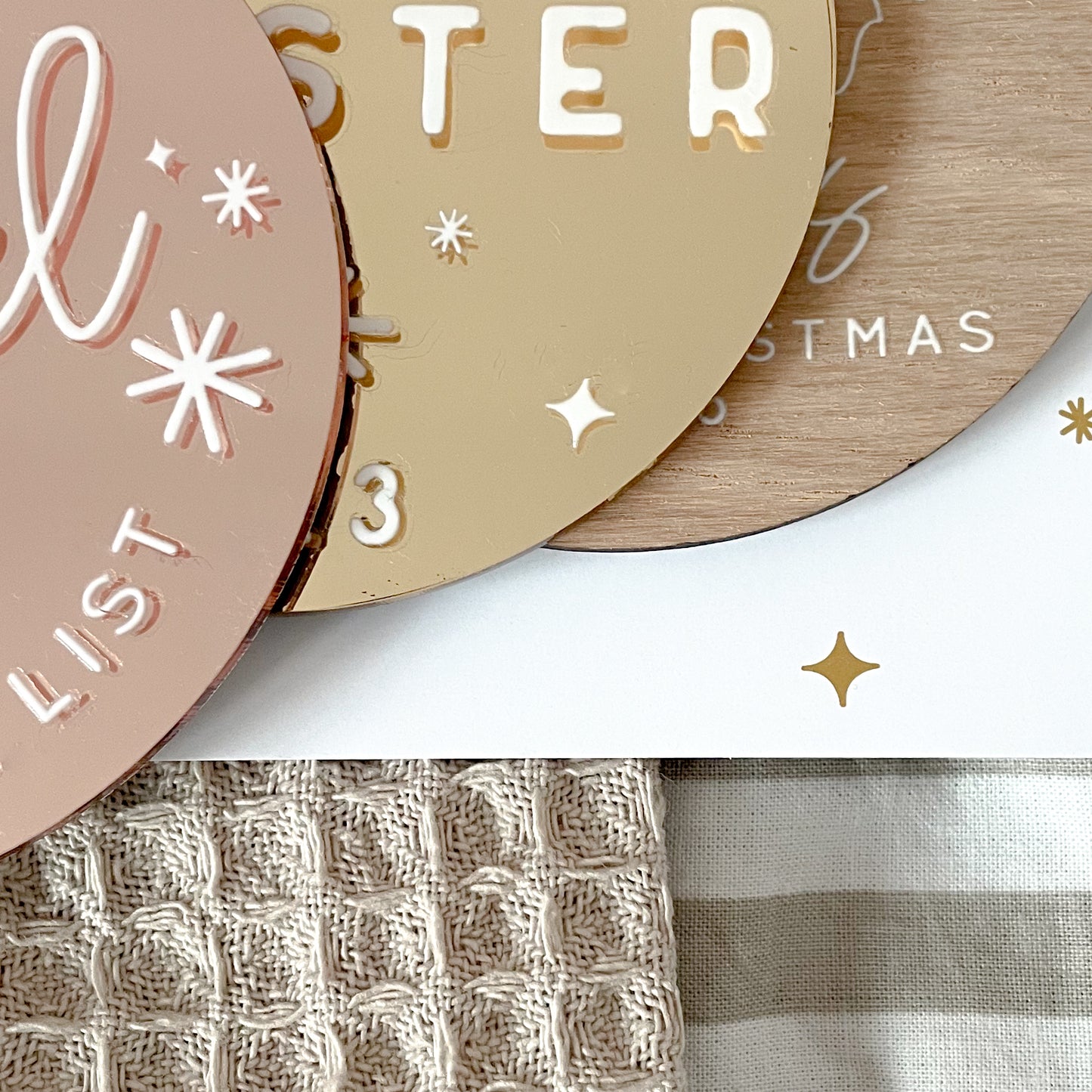 Personalised Officially On The Nice List Bauble