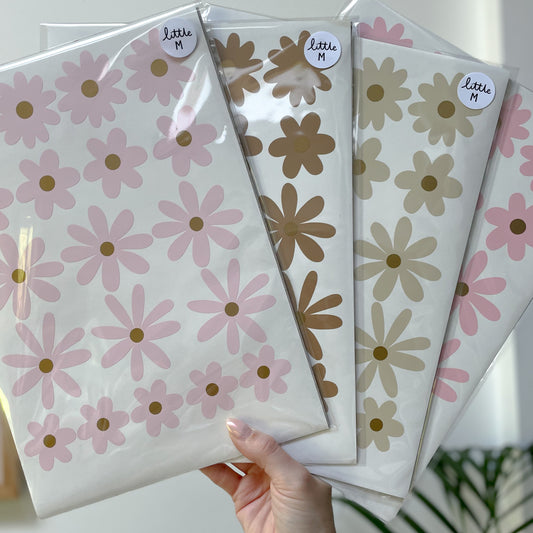 Mini Flower Wall Sticker Sheet