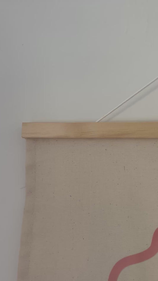 Wooden Hanger Add On for 50x70cm Banners PREORDER