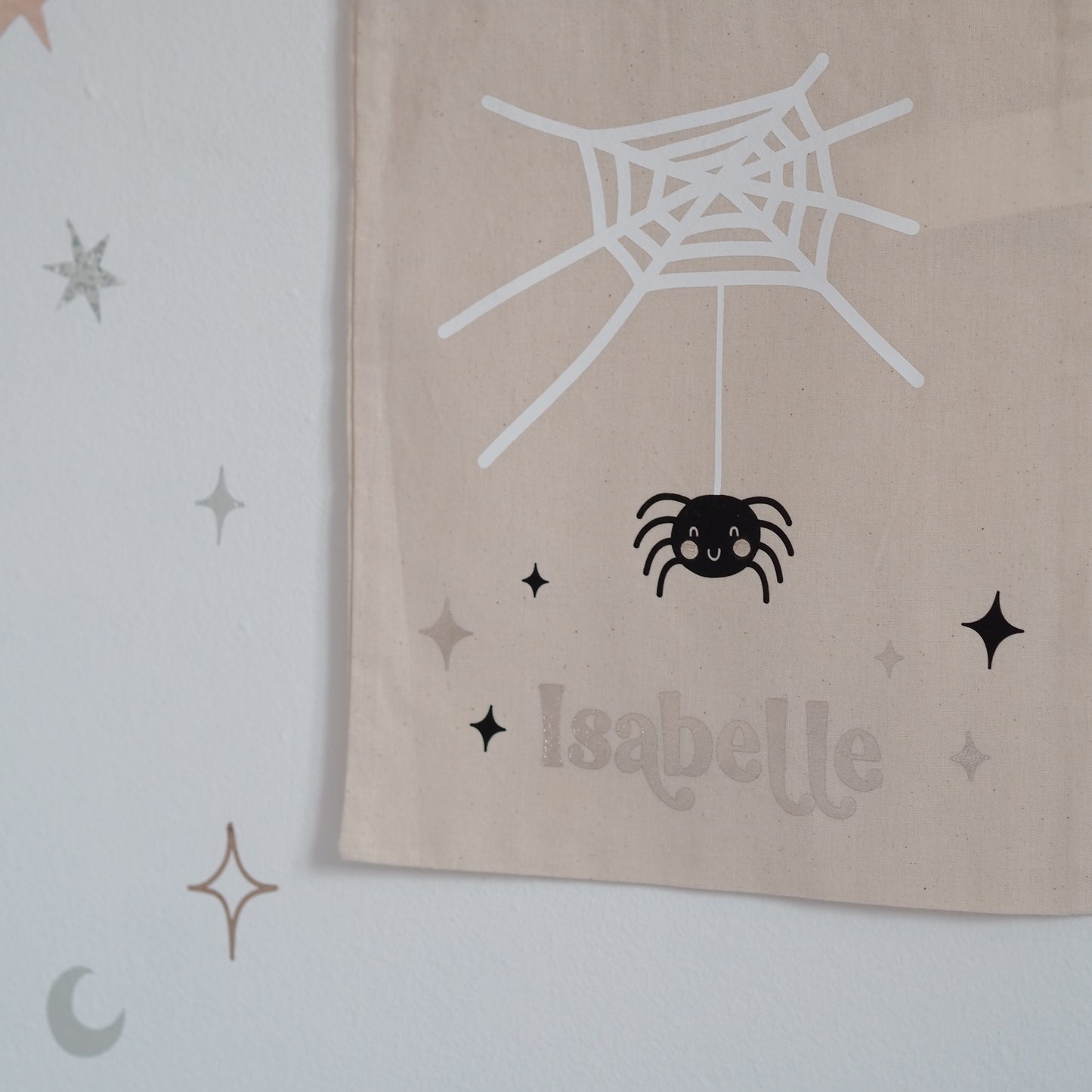 Spider Personalised Halloween Bag