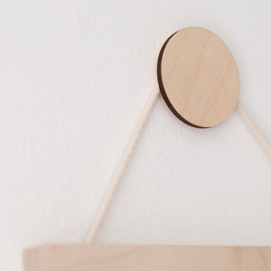 Circle dot self adhesive wall hook