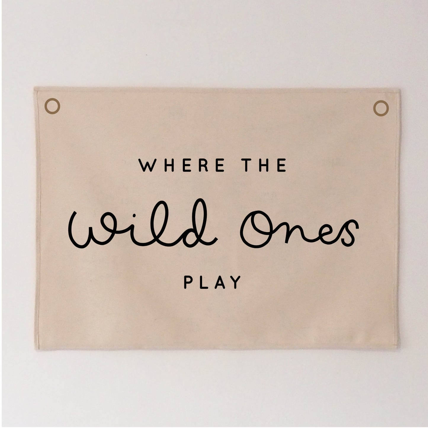 Where The Wild Ones Play Wall Hanging 50x70cm - more colours available