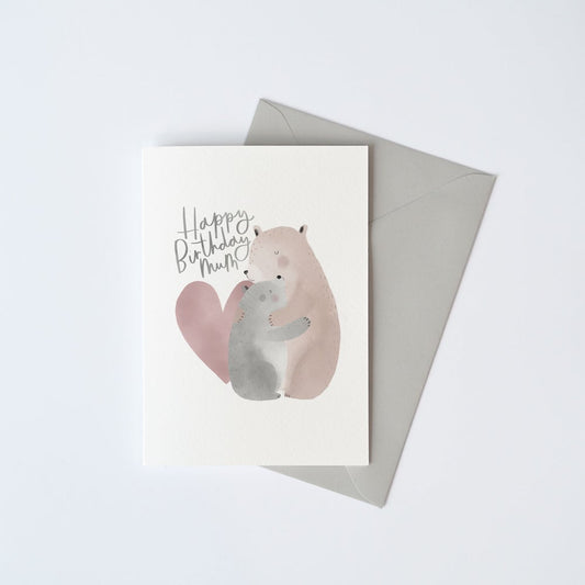 Happy Birthday Mum Card