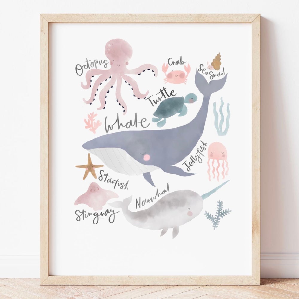 Sea Animals Print