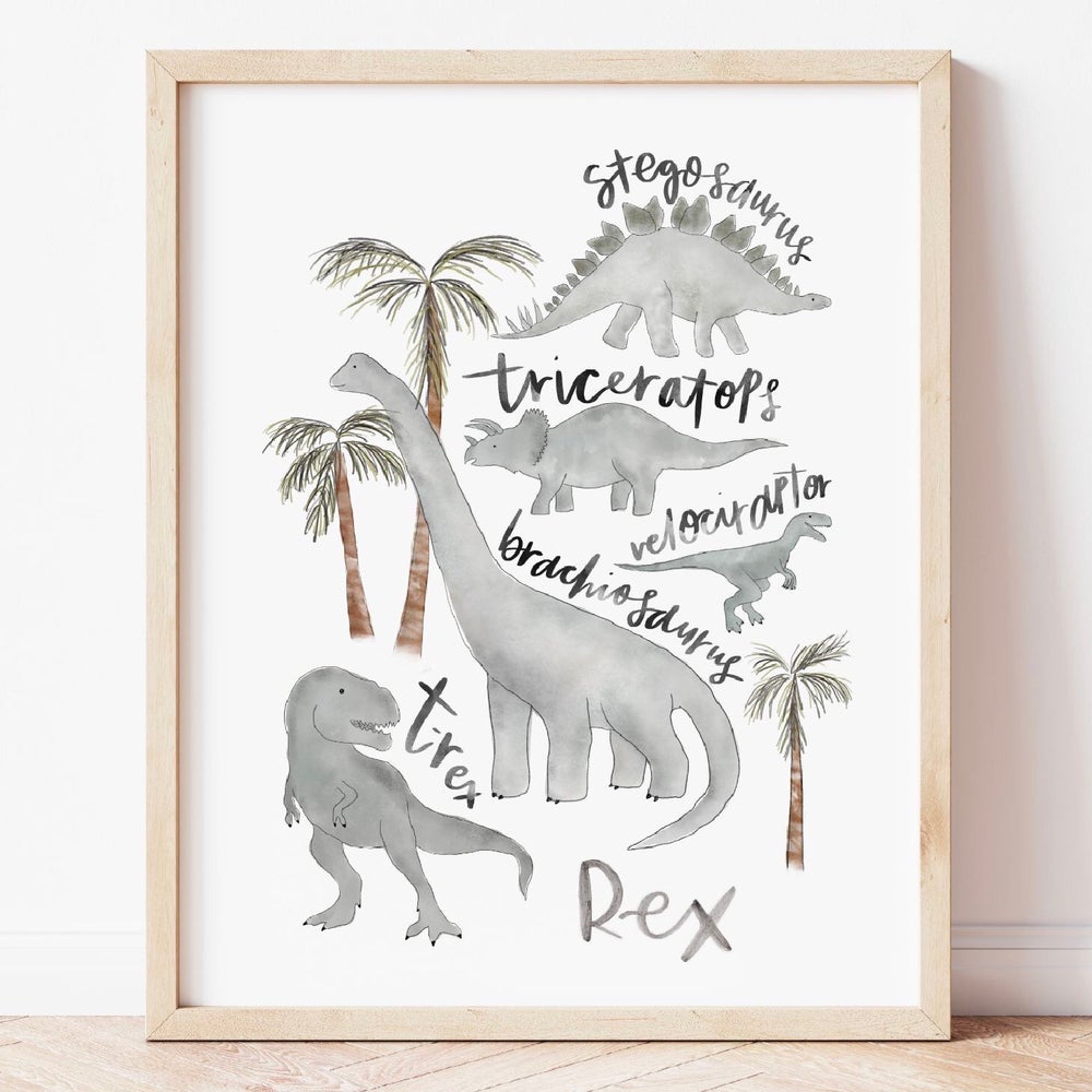 Dinosaur Print
