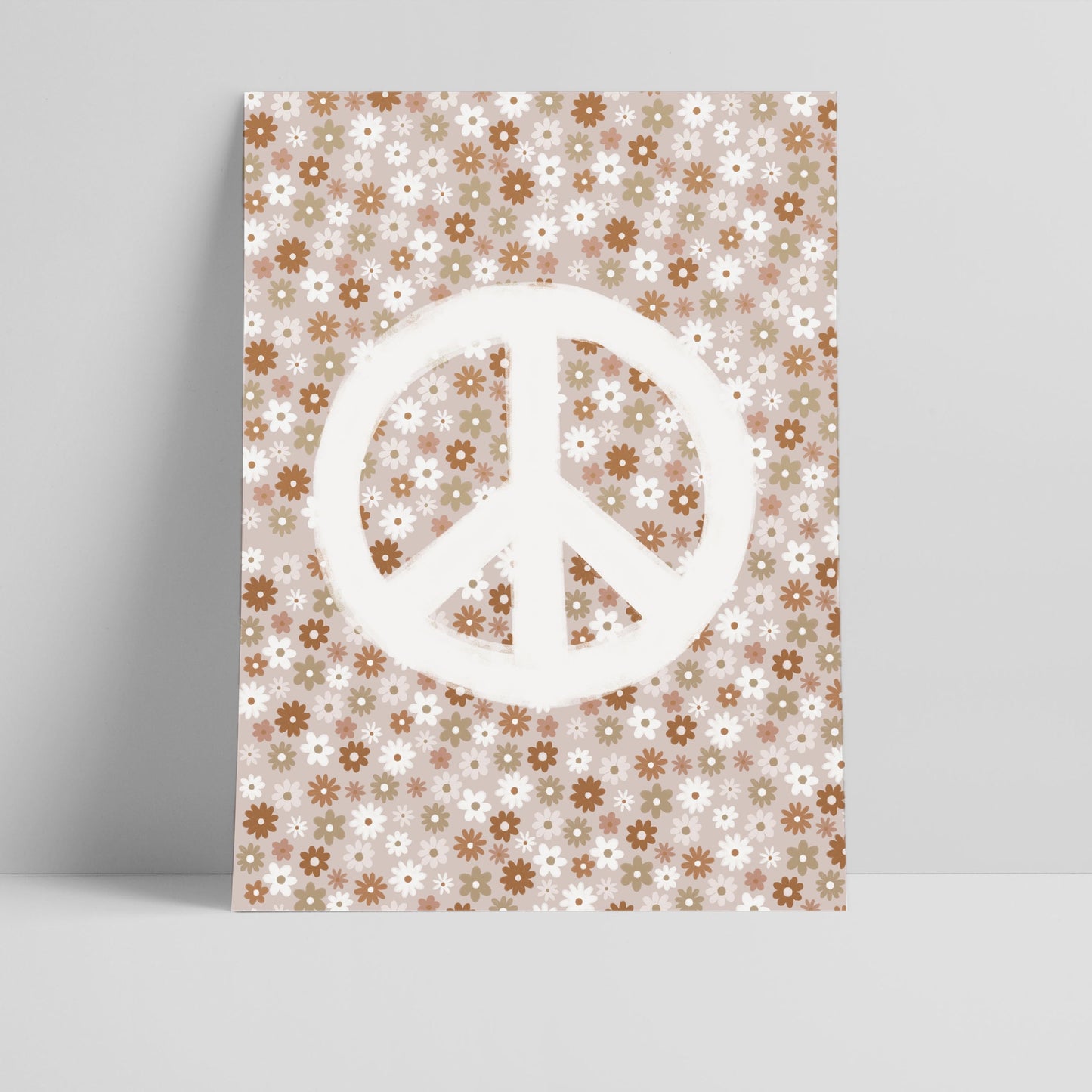 Floral Peace Print