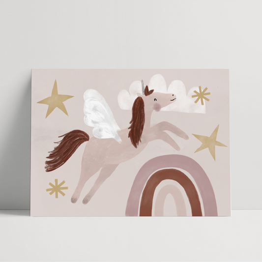 Unicorn Star Print