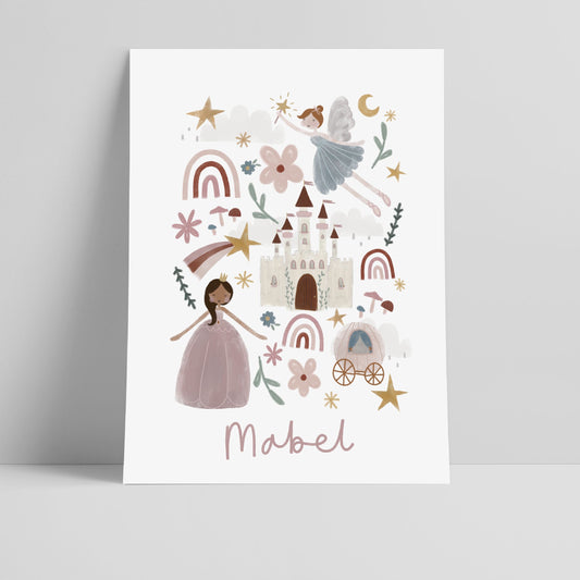 Princess Print - Can be personalised
