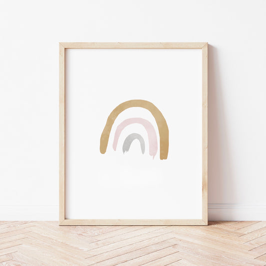 Neutral Rainbow Print Sample Sale - A4/A3