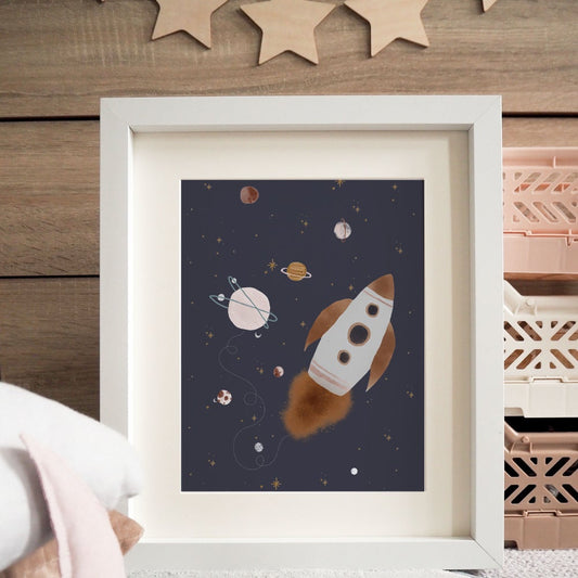 Rocket Print