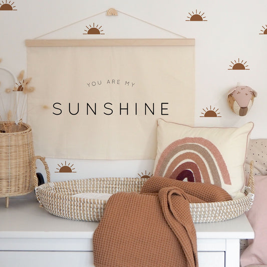 Half Sun Wall Stickers
