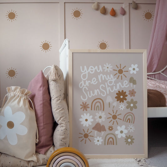 Full Sun Wall Stickers