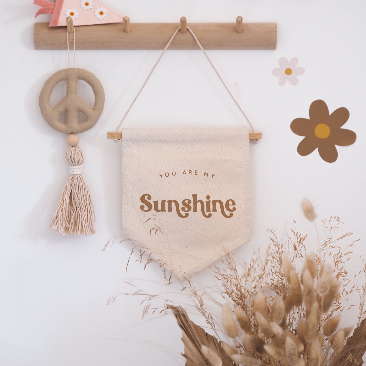 You Are My Sunshine Hanging Banner - Choose from Classic or Rectangle Banner Shape