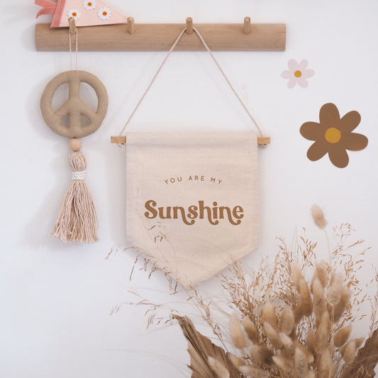 You Are My Sunshine Hanging Banner 24x24cm