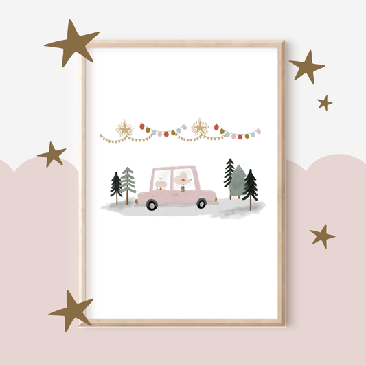 Christmas Lights Safari  Print