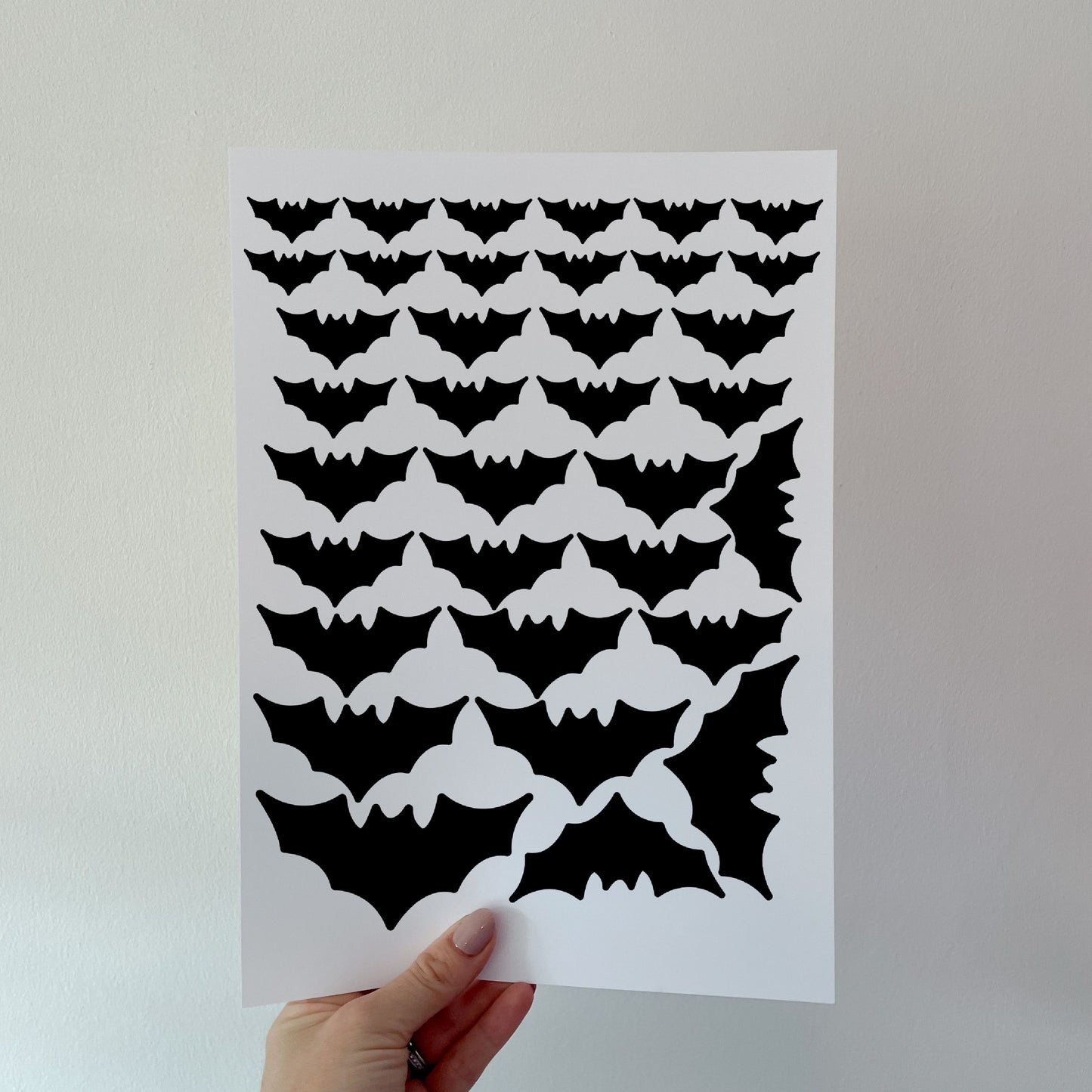 Value Wall Sticker Sheets - Bats