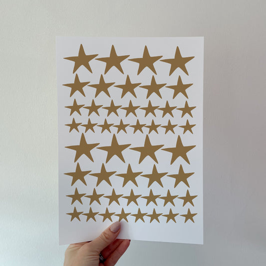 Value Wall Sticker Sheets - Stars