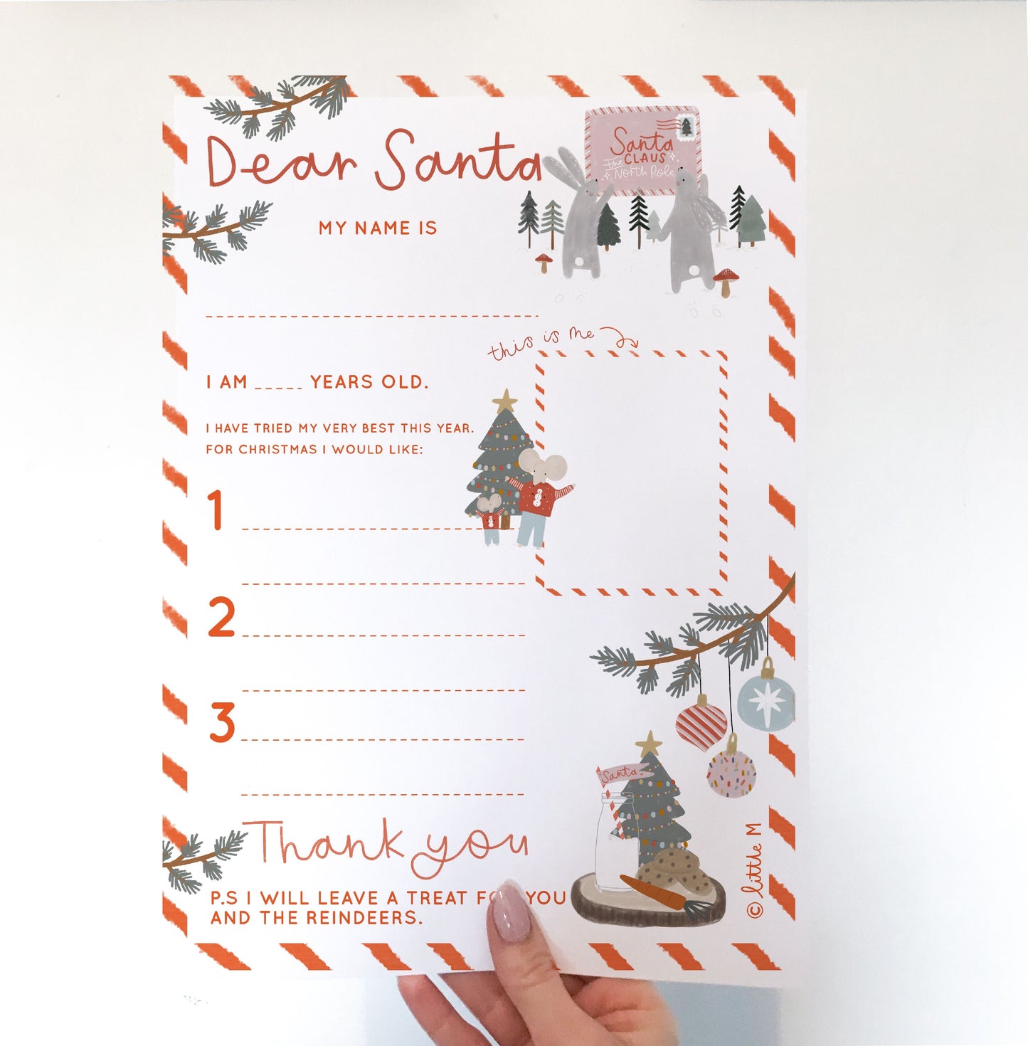 FREE Letter To Santa Printable