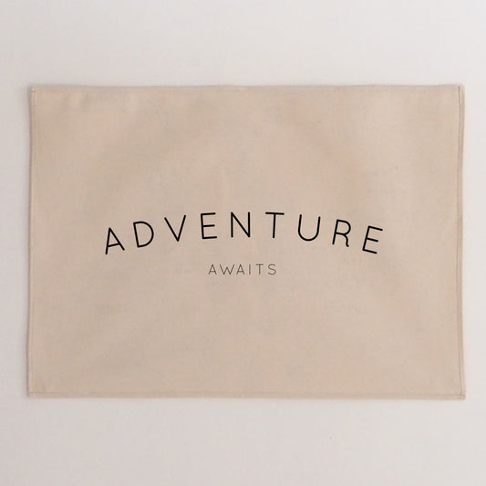 Adventure Awaits Narrow font version Wall Hanging 50x70cm
