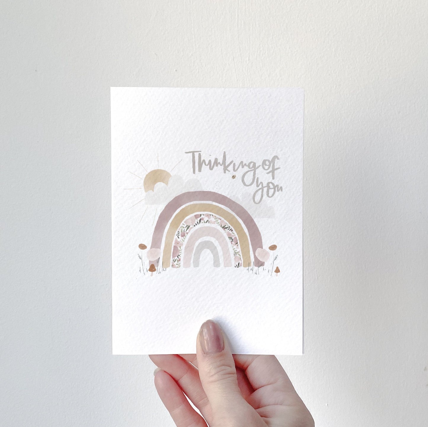 Thinking Of You Rainbow Card Sample Sale
