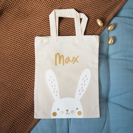 Personalised Easter Bunny Bag - Perfect for Easter Egg Hunts