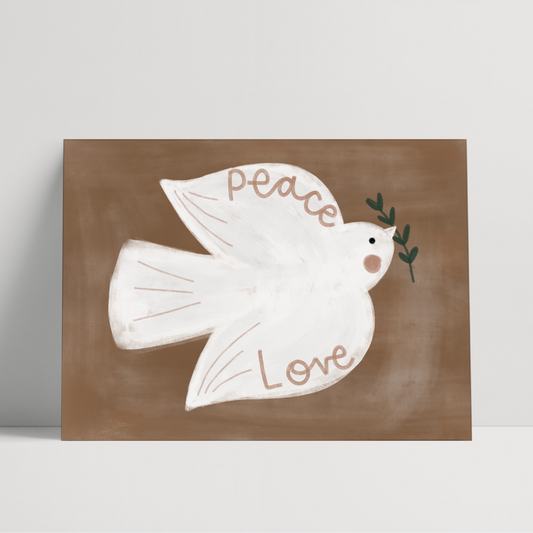 Peace Bird Rust Sample Sale - A3