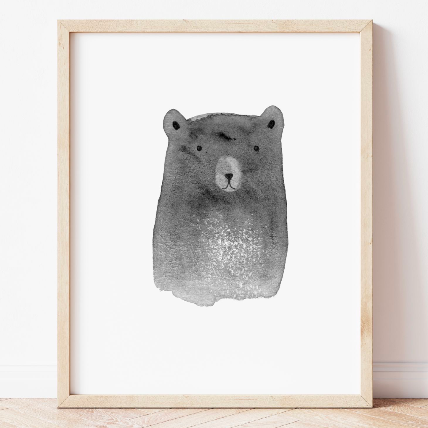 Woodland Bear Print Sample Sale - 8x10”, A4,