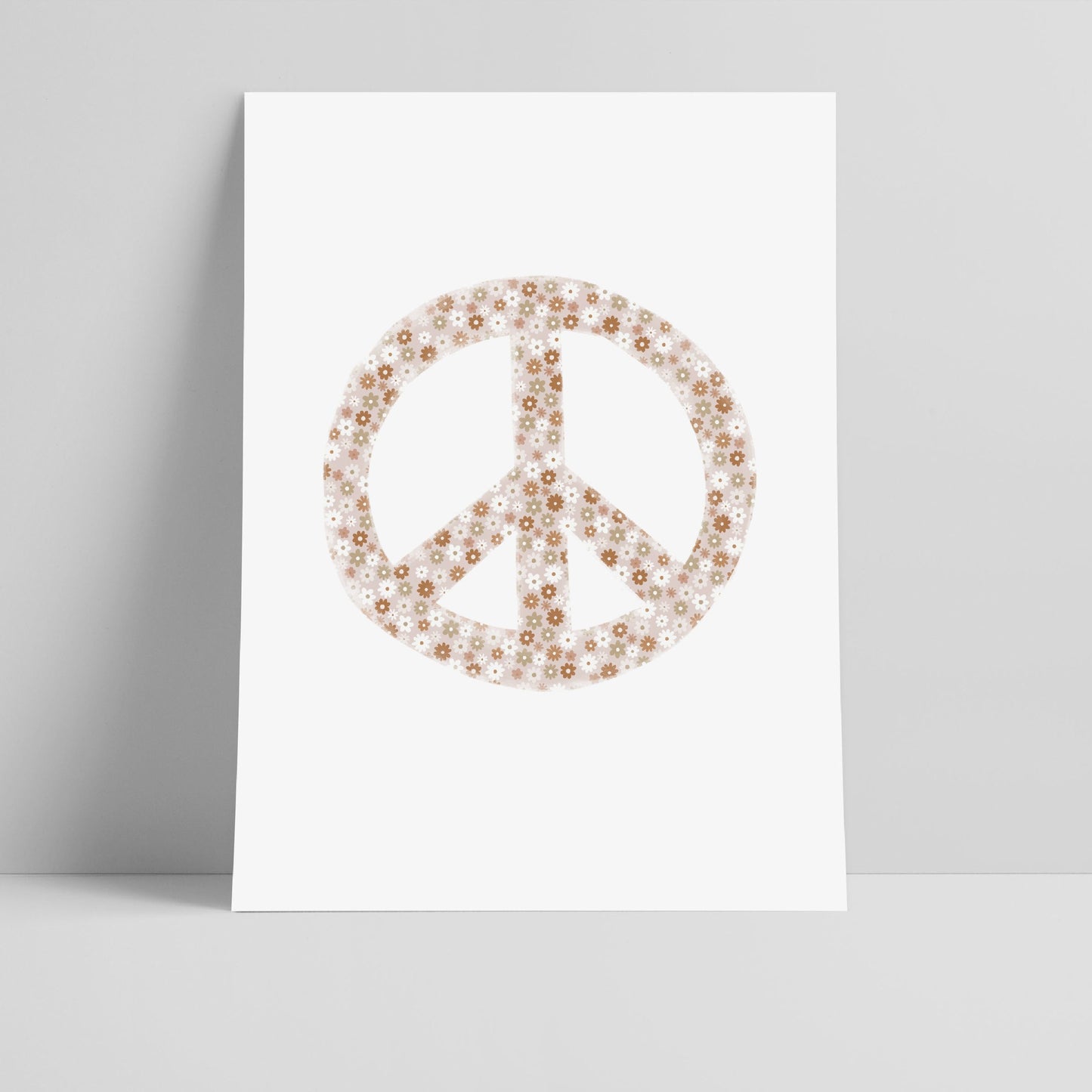 Peace Print Floral Sample Sale - 8x10”